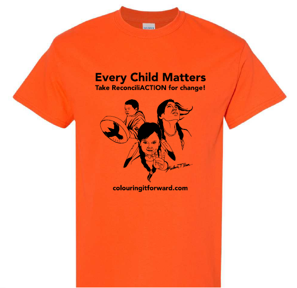 Shirt - Every Child Matters orange shirt – Colouring It Forward